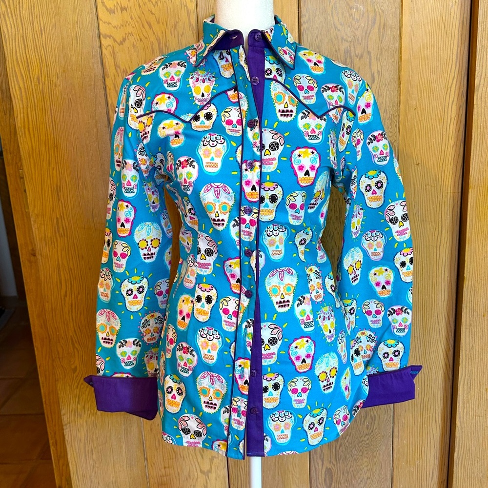 CR Ranchwear Western Show Shirt. Size Small.